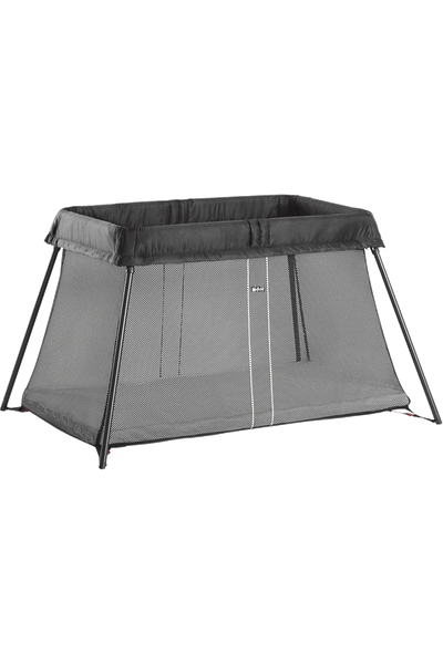 BabyBjorn Travel Cot - Black Mesh