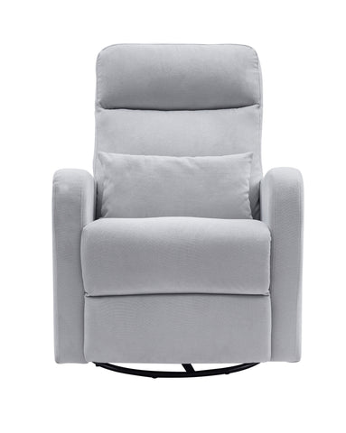 Cocoon Plush Reclining Glider Chair - Pebble Grey