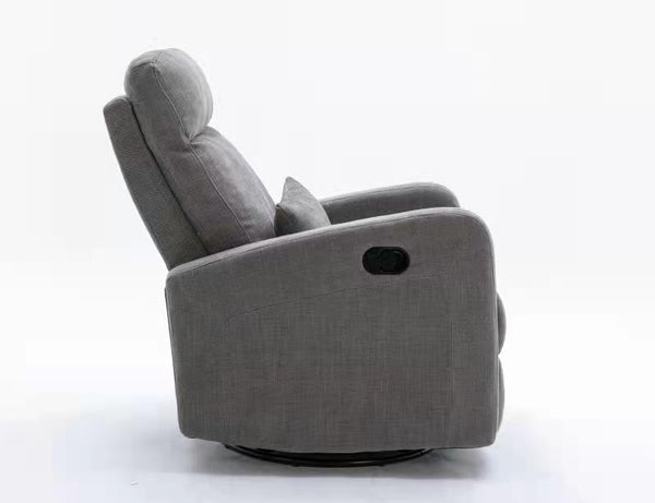 Cocoon Plush Reclining Glider Chair