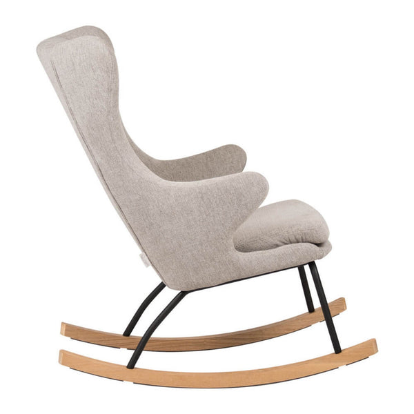 Quax Deluxe Rocking Chair - Sand Grey