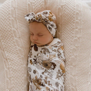 Luna's Treasures Bamboo Jersey Swaddle Wrap - Goldie Blooms
