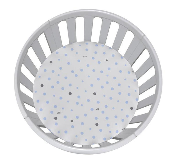 Little Turtle Baby Circle Basinette Sheet