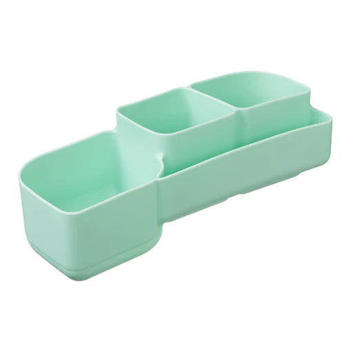 b.box silicone bento tray - lunchbox - berry