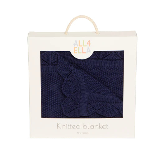 All4Ella Knitted Blanket