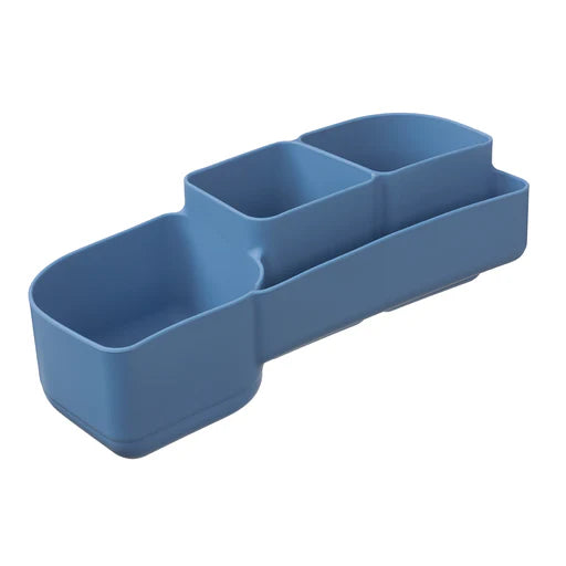 b.box silicone bento tray - lunchbox - berry