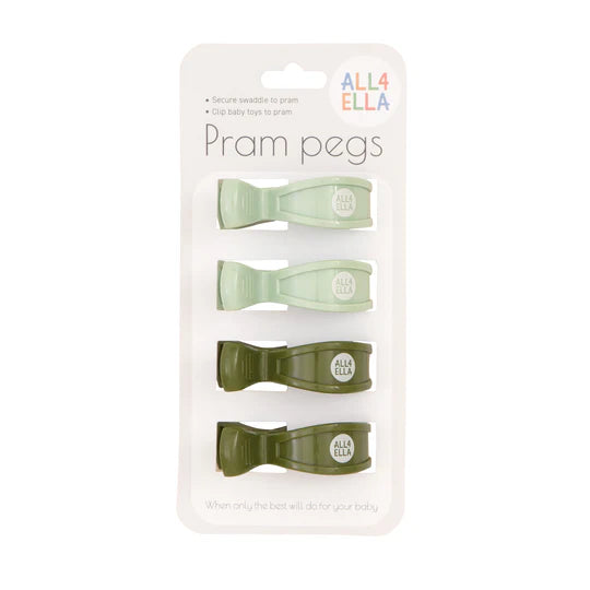All4Ella Pram Pegs 4pk