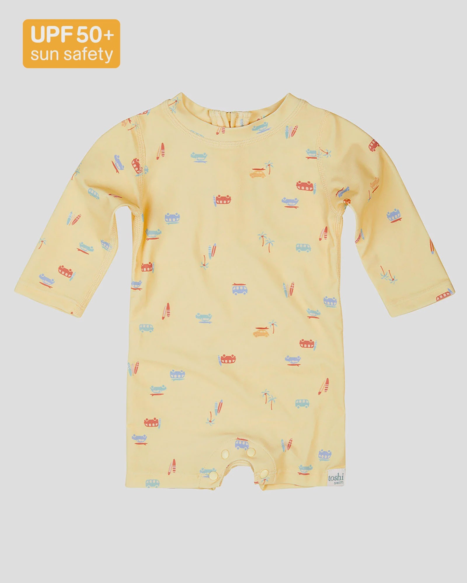 Toshi Swim Onesie L/S - Sunny