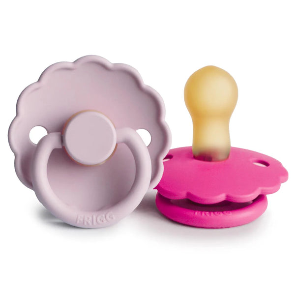 FRIGG Daisy Pacifier 2 Pack Latex - Size One