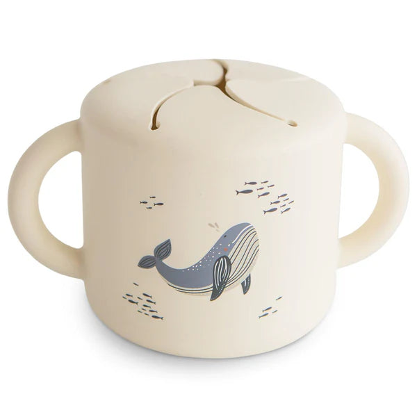 Mushie Snack Cup - Print
