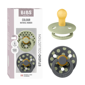 BIBS Studio Polka Size 1 - Sage/Iron