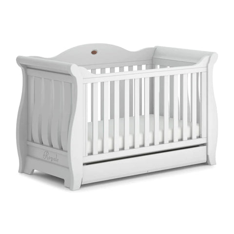 Boori Sleigh Royale Cot with Drawer - Ex-Display