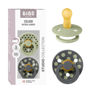 BIBS Studio Polka Size 2 - Sage/Iron