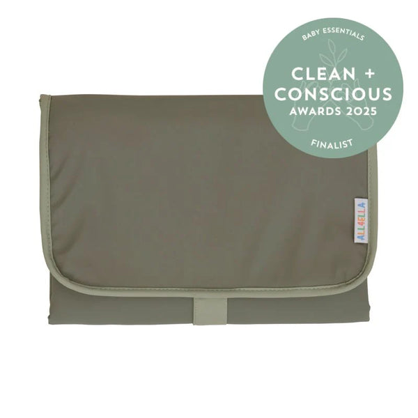 All4Ella Recycled Changing Wallet - Sage