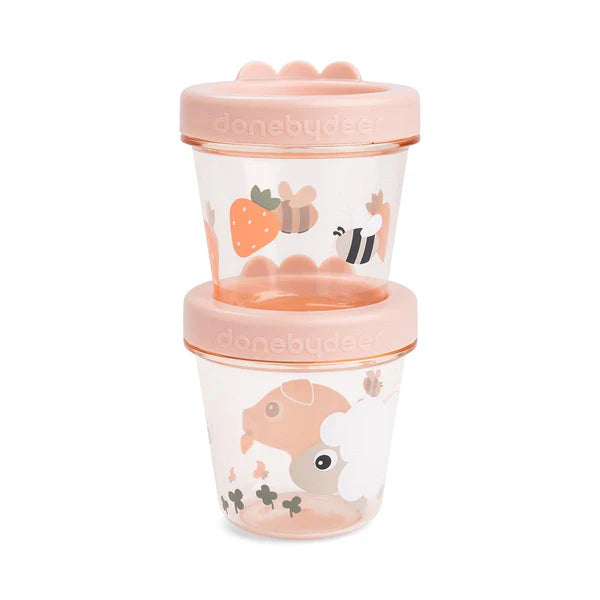 Done by Deer Baby Food Containers 2pk