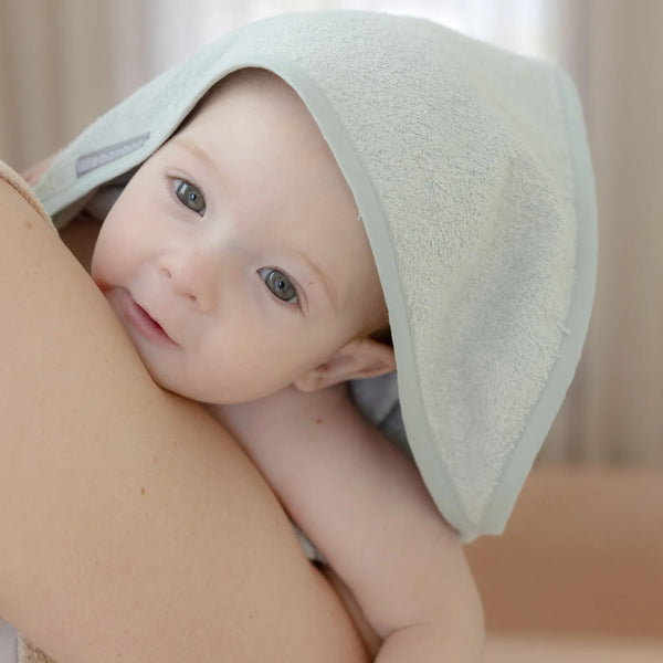 Little Bamboo Baby Hooded Towels 2PK - Bayleaf