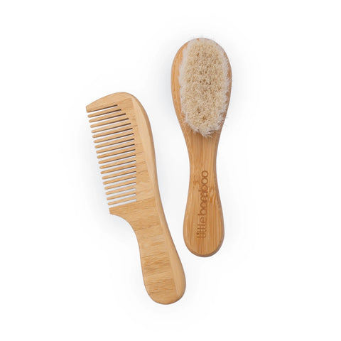 Little Bamboo Baby Brush and Comb Set