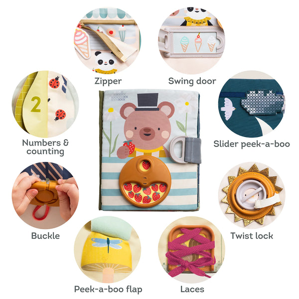 TAF Toys Fantasy Busy Book 18M+