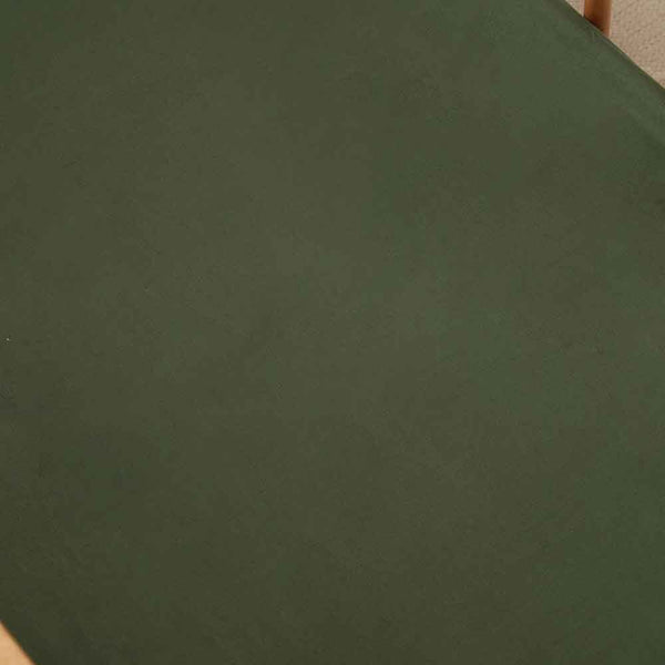 Snuggle Hunny Organic Fitted Cot Sheet - Olive
