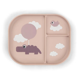 Done by Deer Foodie Compartment Plate - Clouds/Powder