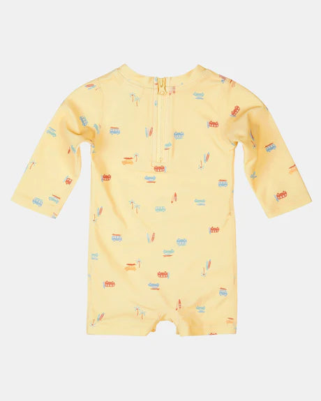 Toshi Swim Onesie L/S - Sunny