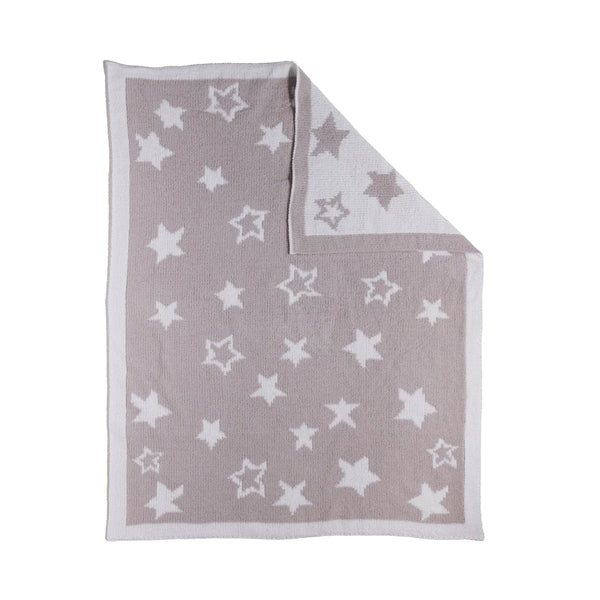Living Textiles Chenille Blanket - Galaxy Grey