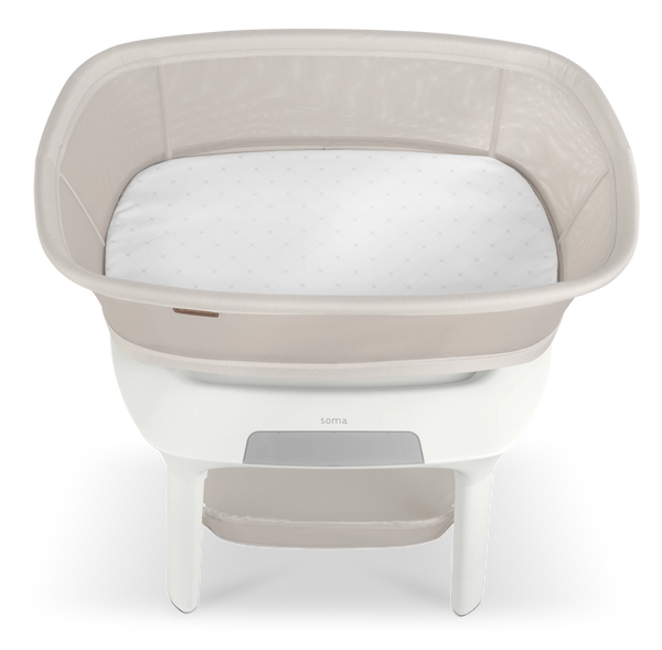 Uppababy Soma Smart Bassinet - Charlie Sand Melange