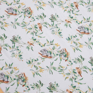 Snuggle Hunny Organic Fitted Cot Sheet - Eucalypt