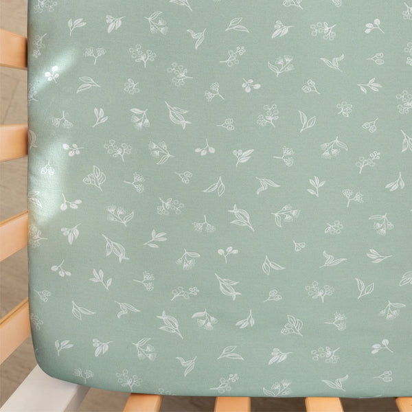 Living Textiles 2 Pack Organic Cot Fitted Sheet - Australiana