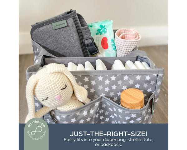 Dreambaby Fold & Go Change Mat Charcoal