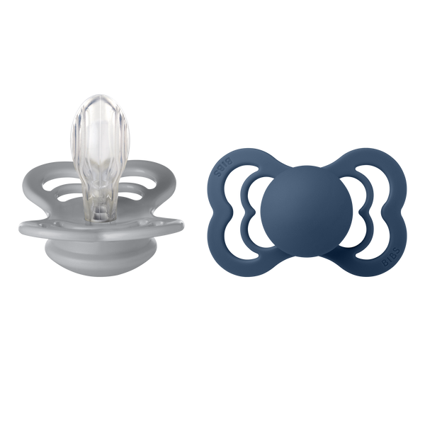 BIBS Supreme Silicone Dummies - Size Two (6-18m)