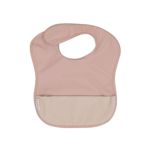 All4Ella Recycled Pouch Bib - Pink