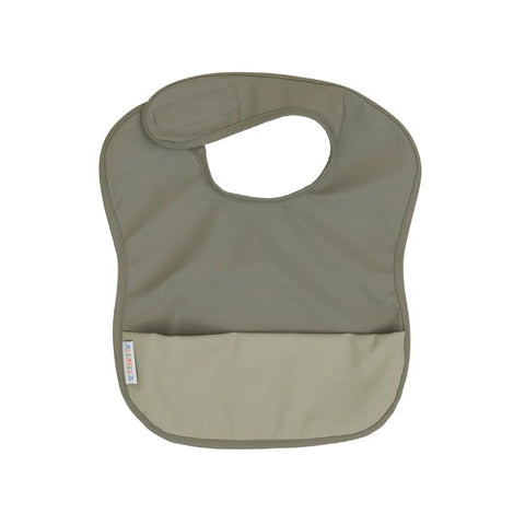 All4Ella Recycled Pouch Bib - Sage