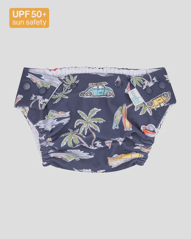 Toshi Swim Nappy - Surf Twilight