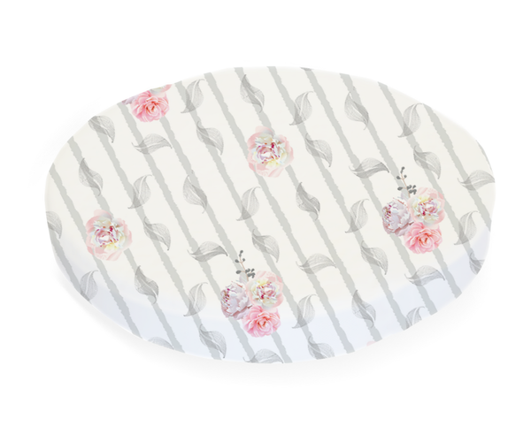Amani Bebe Organic Round Fitted Sheet – Vintage Floral