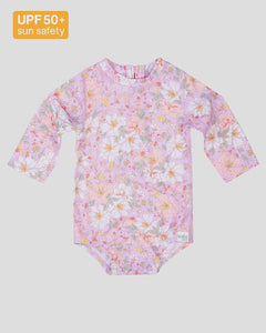 Toshi Swim Onesie L/S - Dahlia