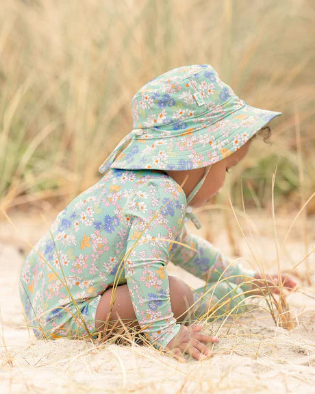 Toshi Swim Onesie L/S - Sea Blossom