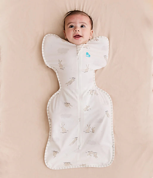 Love to Dream Swaddle Up 1.0 Tog - Cloud Bunnies White