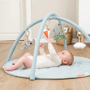 Done by Deer Activity Play Mat - Playground Blue