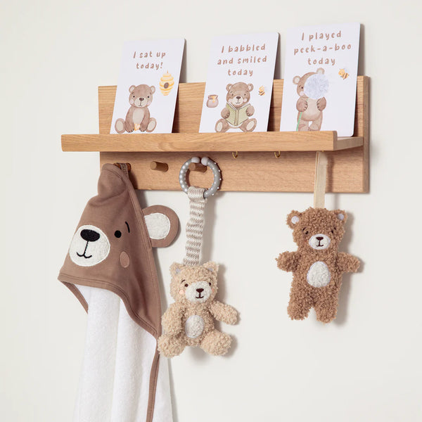 Living Textiles Hooded Towel - Cuddly Bear