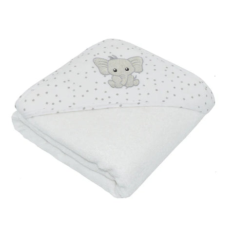 Living Textiles Hooded Towel - Savanna Babies