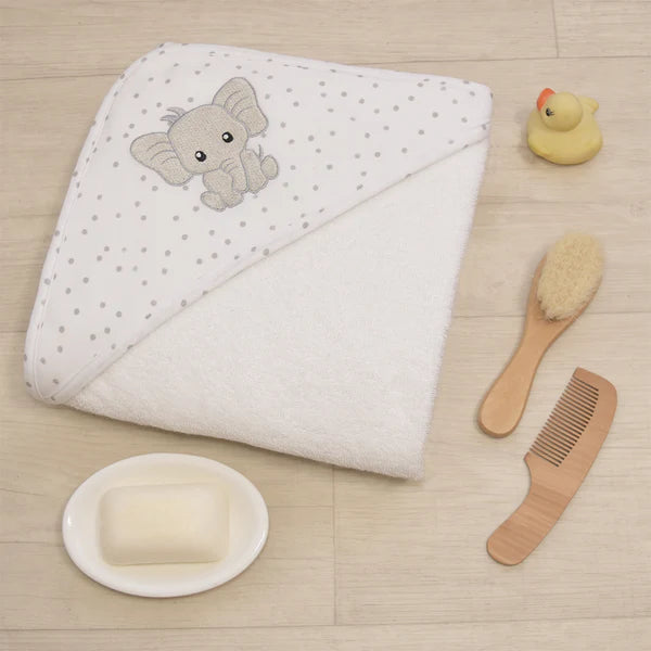 Living Textiles Hooded Towel - Savanna Babies