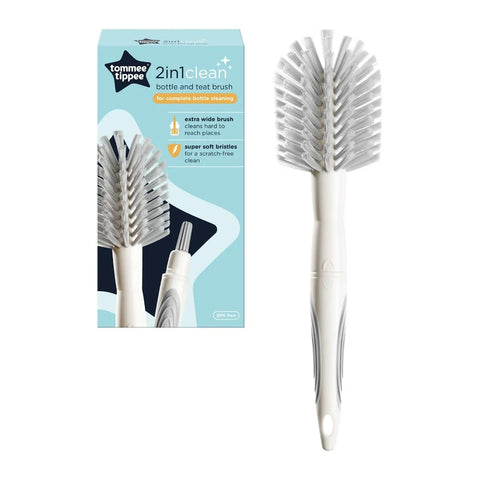 Tommee Tippee 2 in 1 Clean Bottle and Teat Brush