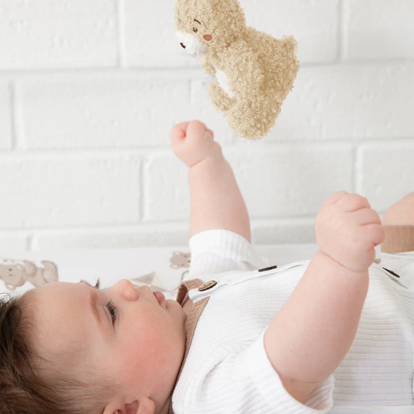 Living Textiles 2pk Stroller Toy - Cuddly Bear