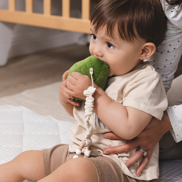 Living Textiles Mini Market 2pk Stroller Toy - Avocado & Egg on Toast