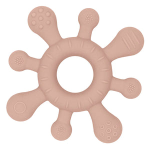 Playground Silicone Splash Teether - Rose