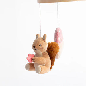 Living Textiles Musical Mobile Set - Whimsical Wonderland