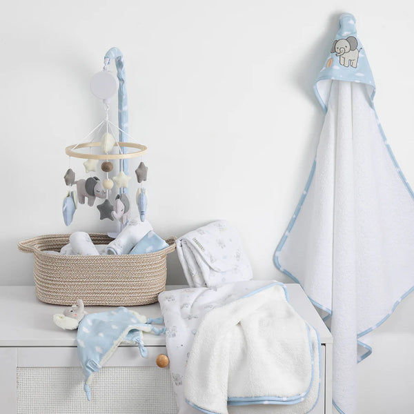 Living Textiles Musical Mobile Set - Elephant Playtime