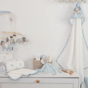 Living Textiles Musical Mobile Set - Elephant Playtime