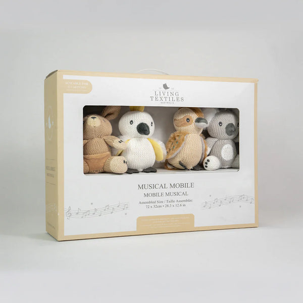 Living Textiles Musical Mobile Set - Australiana