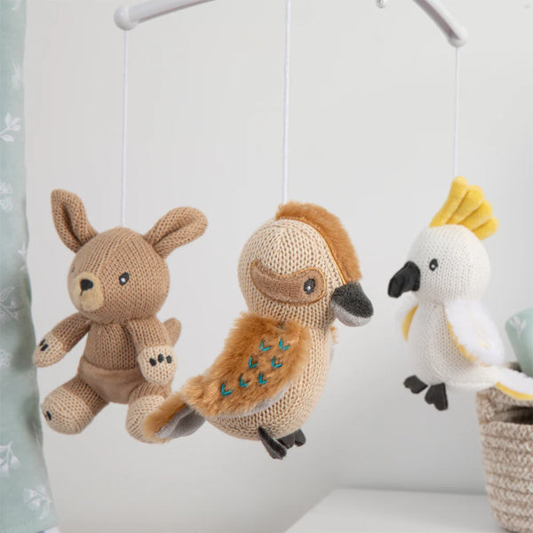 Living Textiles Musical Mobile Set - Australiana